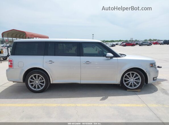 2FMGK5D84KBA29908 2019 FORD FLEX Silver უკანა სალონის ხედი