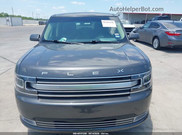 2FMGK5D86JBA06368 2018 FORD FLEX Gray Դիմացի տեսք
