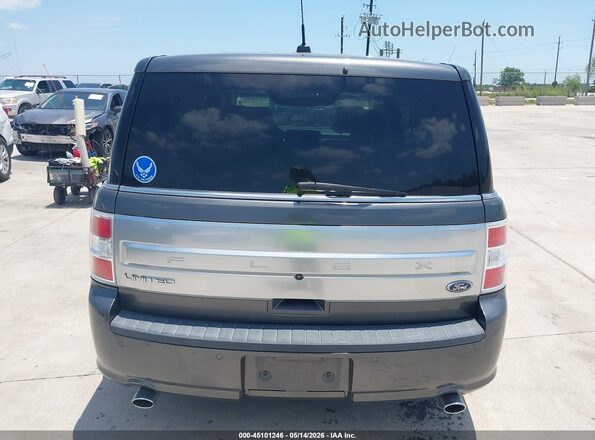 2FMGK5D86JBA06368 2018 FORD FLEX Gray 