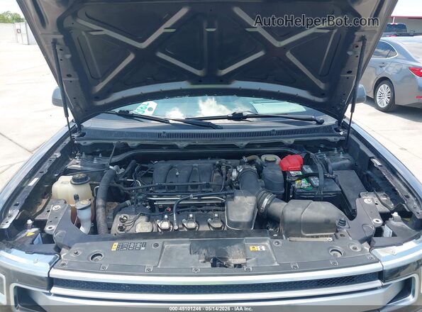 2FMGK5D86JBA06368 2018 FORD FLEX Gray Հետևի տեսք