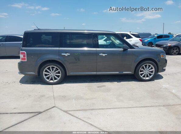 2FMGK5D86JBA06368 2018 FORD FLEX Gray Սալոնի հետևի տեսք