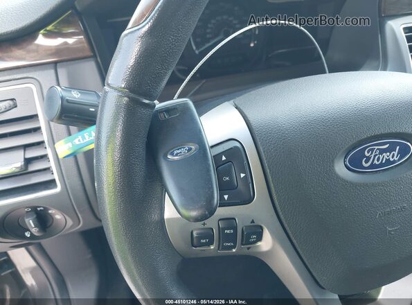 2FMGK5D86JBA06368 2018 FORD FLEX Gray Առջևի վահանակի տեսք