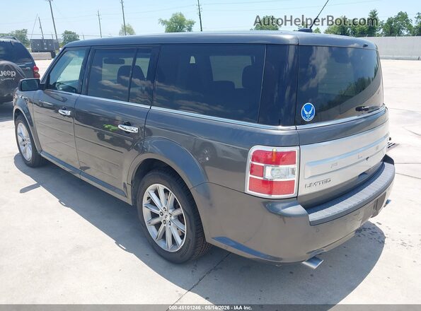 2FMGK5D86JBA06368 2018 FORD FLEX Gray Հետևի ձախ