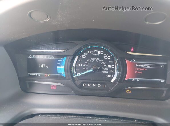 2FMGK5D86JBA06368 2018 FORD FLEX Gray 