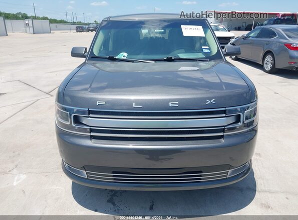 2FMGK5D86JBA06368 2018 FORD FLEX Gray Սարքավորումների վահանակի տեսք