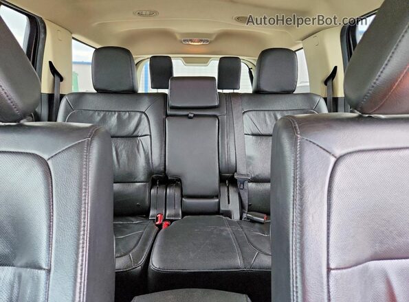 2FMGK5D87KBA36061 2019 FORD FLEX Gray Հետևի նստատեղերի տեսք