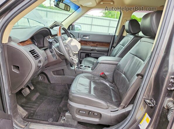 2FMGK5D87KBA36061 2019 FORD FLEX Gray Սալոնի դիմացի տեսք