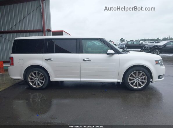 2FMGK5D88HBA03353 2017 FORD FLEX White Вид задньої частини салону