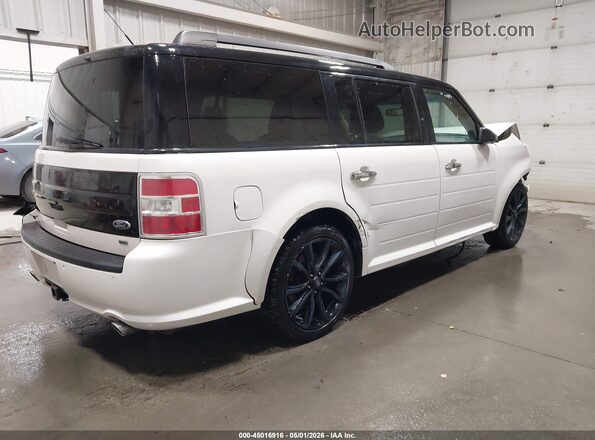 2FMHK6C80KBA21400 2019 FORD FLEX White Tył prawy