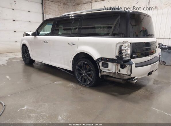 2FMHK6C80KBA21400 2019 FORD FLEX White Tył lewy