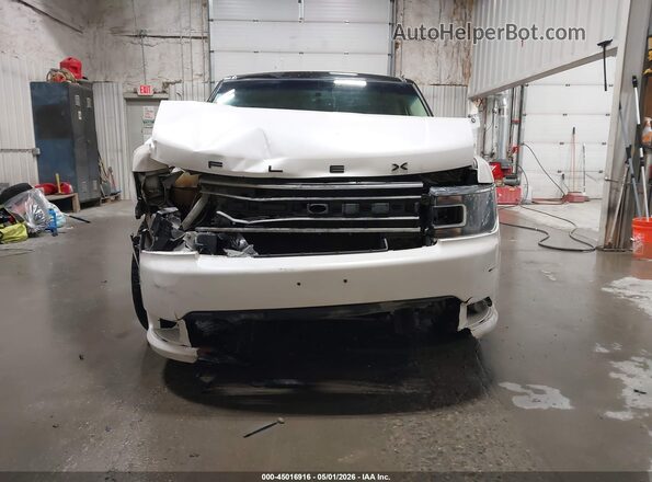 2FMHK6C80KBA21400 2019 FORD FLEX White Widok wnętrza z tyłu