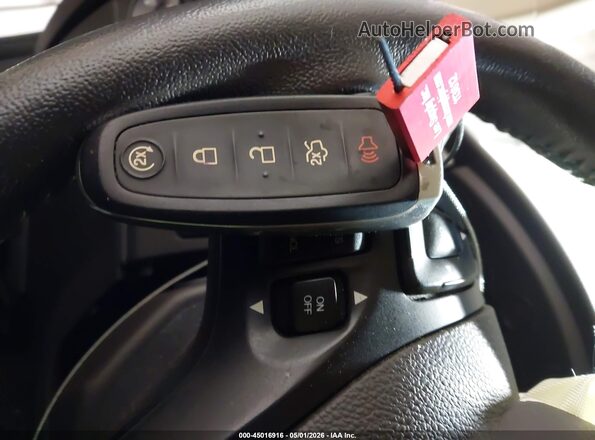 2FMHK6C80KBA21400 2019 FORD FLEX White Widok deski rozdzielczej