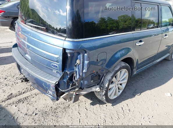 2FMHK6C80KBA24555 2019 FORD FLEX Blue წინა ხედი