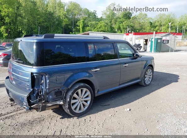 2FMHK6C80KBA24555 2019 FORD FLEX Blue უკანა მარჯვენა