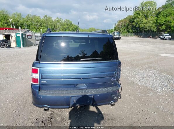 2FMHK6C80KBA24555 2019 FORD FLEX Blue 