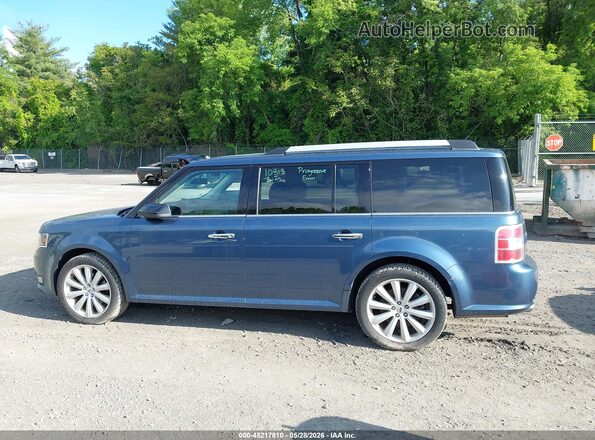 2FMHK6C80KBA24555 2019 FORD FLEX Blue სალონის 360-გრადუსიანი ხედი