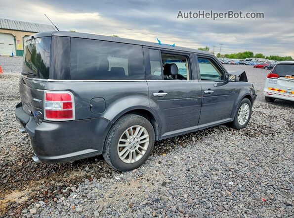 2FMHK6C81KBA12155 2019 FORD FLEX Серый Задняя правая четверть