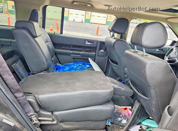 2FMHK6C81KBA12155 2019 FORD FLEX Серый Вид задних сидений