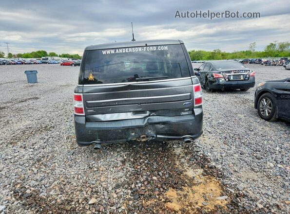 2FMHK6C81KBA12155 2019 FORD FLEX Серый Вид сзади