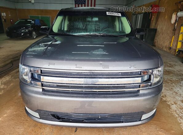 2FMHK6C82HBA06728 2017 FORD FLEX Серый Вид спереди
