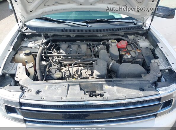 2FMHK6C84KBA19729 2019 FORD FLEX White Հետևի տեսք