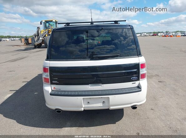 2FMHK6C84KBA19729 2019 FORD FLEX White 