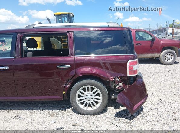 2FMHK6C86KBA04844 2019 FORD FLEX Burgundy Դիմացի տեսք