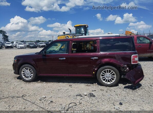 2FMHK6C86KBA04844 2019 FORD FLEX Burgundy 