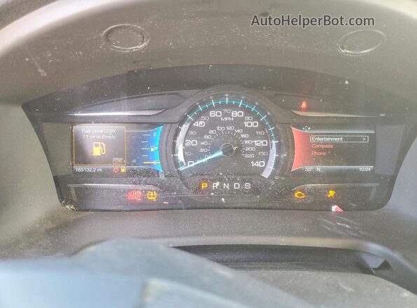2FMHK6C88JBA02897 2018 FORD FLEX Угольный Вид щитка приборов