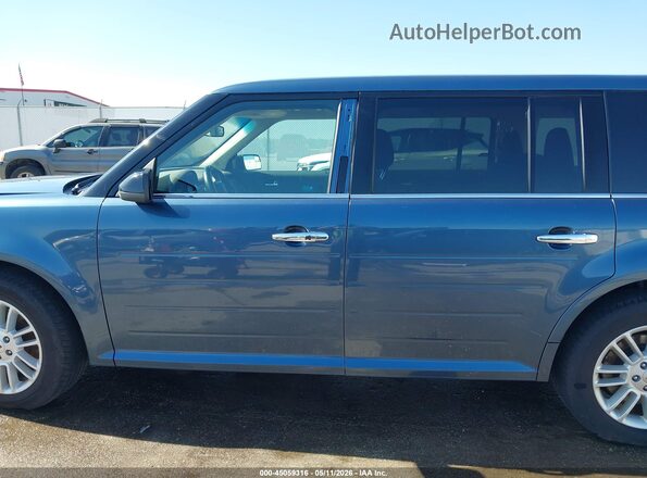 2FMHK6C88JBA04360 2018 FORD FLEX Blue Vista interior de 360 grados