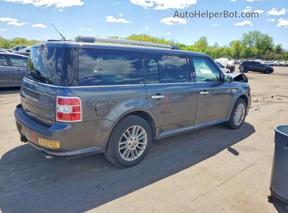 2FMHK6C88JBA10367 2018 FORD FLEX Серый Задняя правая четверть