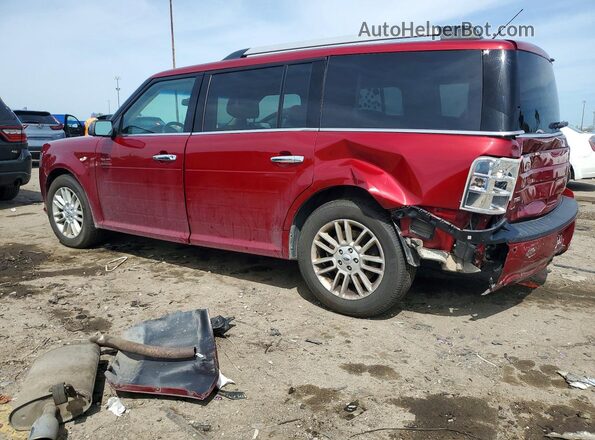 2FMHK6C8XKBA25020 2019 FORD FLEX Темно-бордовый Задняя левая четверть
