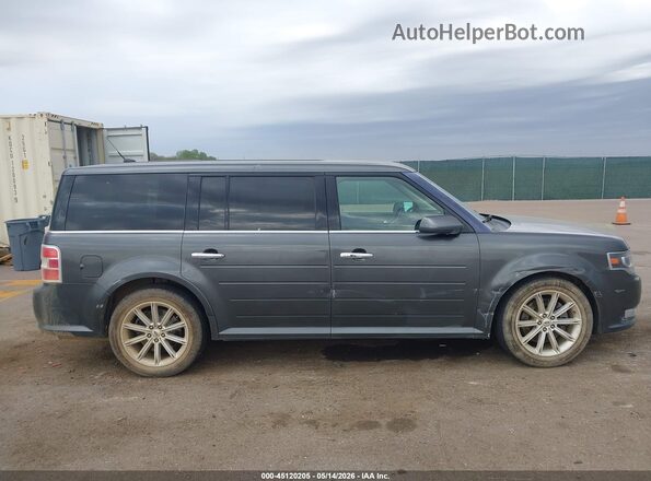 2FMHK6D84GBA01365 2016 FORD FLEX Серый Вид задней части салона