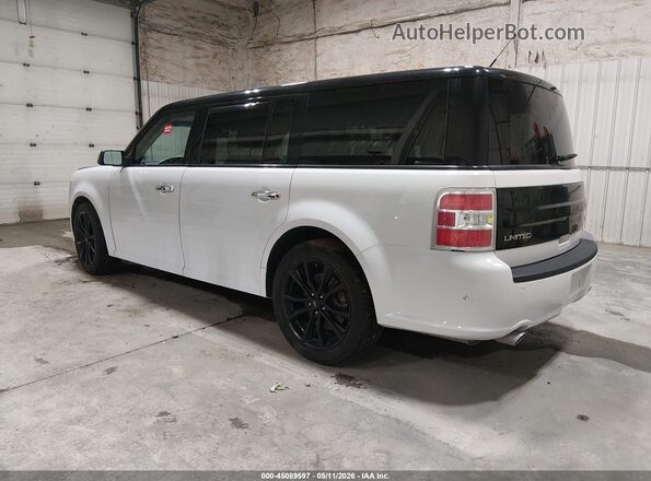 2FMHK6D84KBA01990 2019 FORD FLEX White Rear left