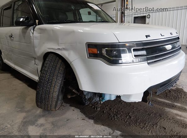 2FMHK6D84KBA01990 2019 FORD FLEX White Front view
