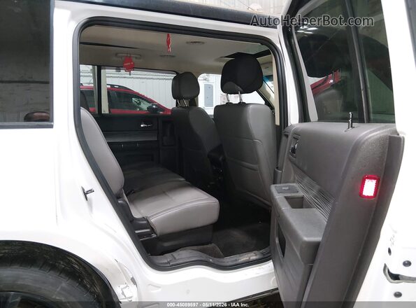 2FMHK6D84KBA01990 2019 FORD FLEX White VIN sticker view