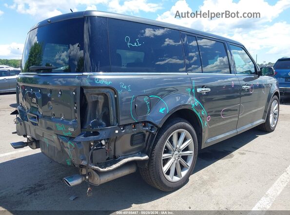 2FMHK6D85KBA21438 2019 FORD FLEX Gray Հետևի աջ
