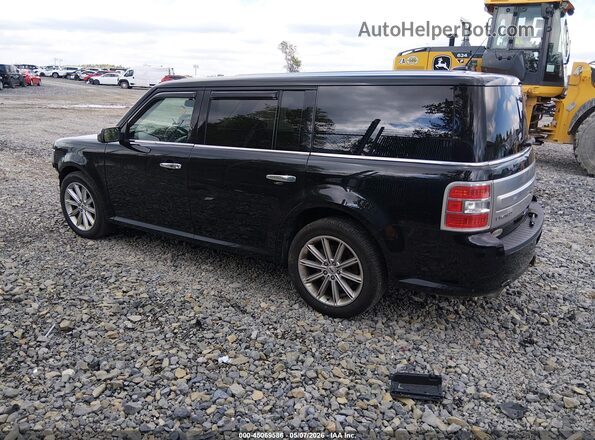 2FMHK6D85KBA23674 2019 FORD FLEX Black Задня ліва чверть