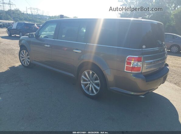 2FMHK6DT1KBA23871 2019 FORD FLEX Gray Задня ліва чверть