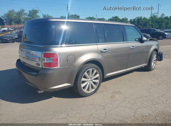 2FMHK6DT1KBA23871 2019 FORD FLEX Gray Задня права чверть