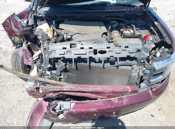 2FMHK6DT3JBA02325 2018 FORD FLEX Burgundy Vista trasera