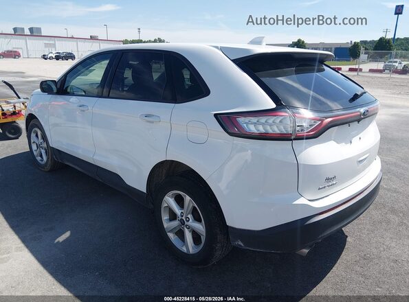 2FMPK3G90JBB07527 2018 FORD EDGE White უკანა მარცხენა