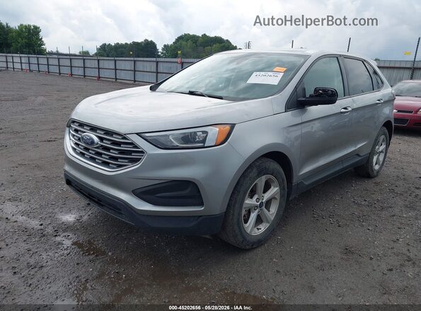 2FMPK3G90LBB34200 2020 FORD EDGE Silver Առջևի ձախ երեք քառորդ տեսարան