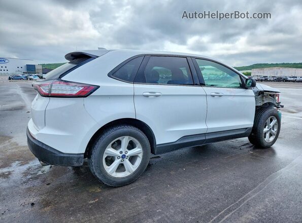 2FMPK3G92HBB88508 2017 FORD EDGE White Задня права чверть
