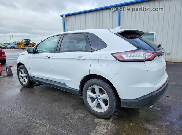2FMPK3G92HBB88508 2017 FORD EDGE White Задня ліва чверть
