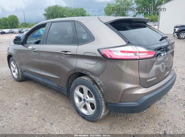 2FMPK3G92KBC22289 2019 FORD EDGE Brown Trasero izquierdo