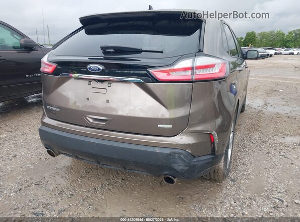 2FMPK3G92KBC22289 2019 FORD EDGE Brown Vista frontal