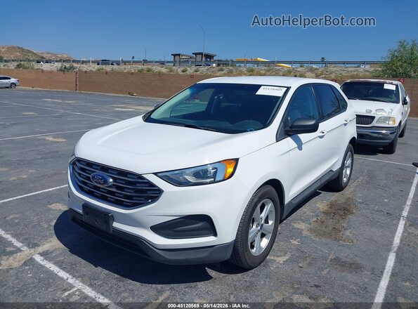 2FMPK3G92LBA98381 2020 FORD EDGE White Передня ліва чверть