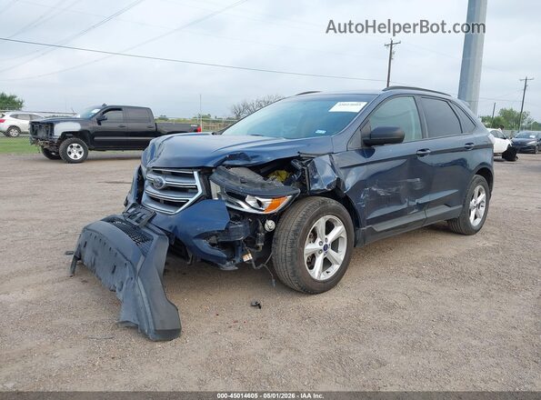 2FMPK3G93HBB79428 2017 FORD EDGE Blue Front left
