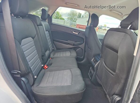 2FMPK3G93KBC50697 2019 FORD EDGE Белый Вид задней части салона